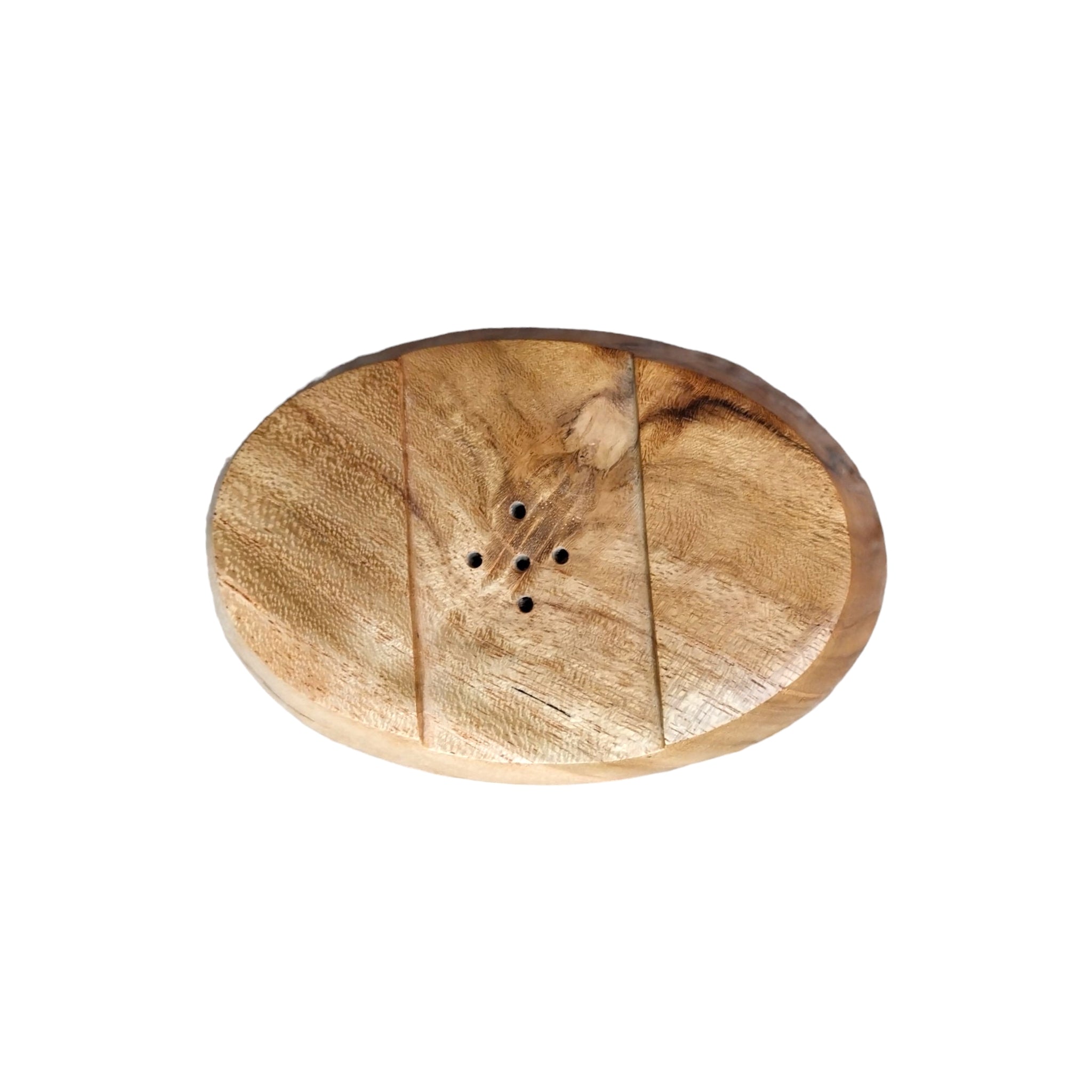 Abalone Teak Soap Dish