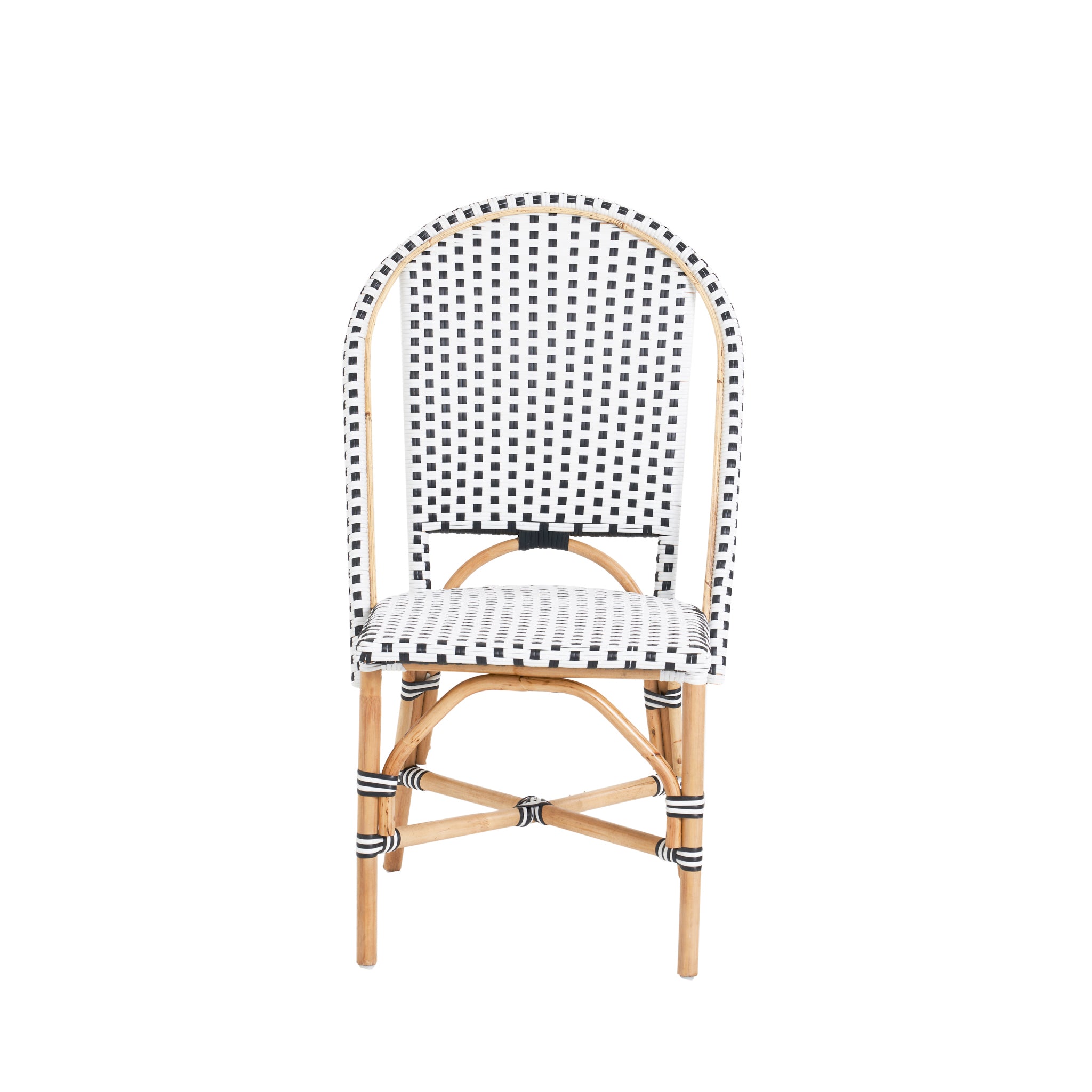 The Parisian Bistro Dining Chair-Black and White