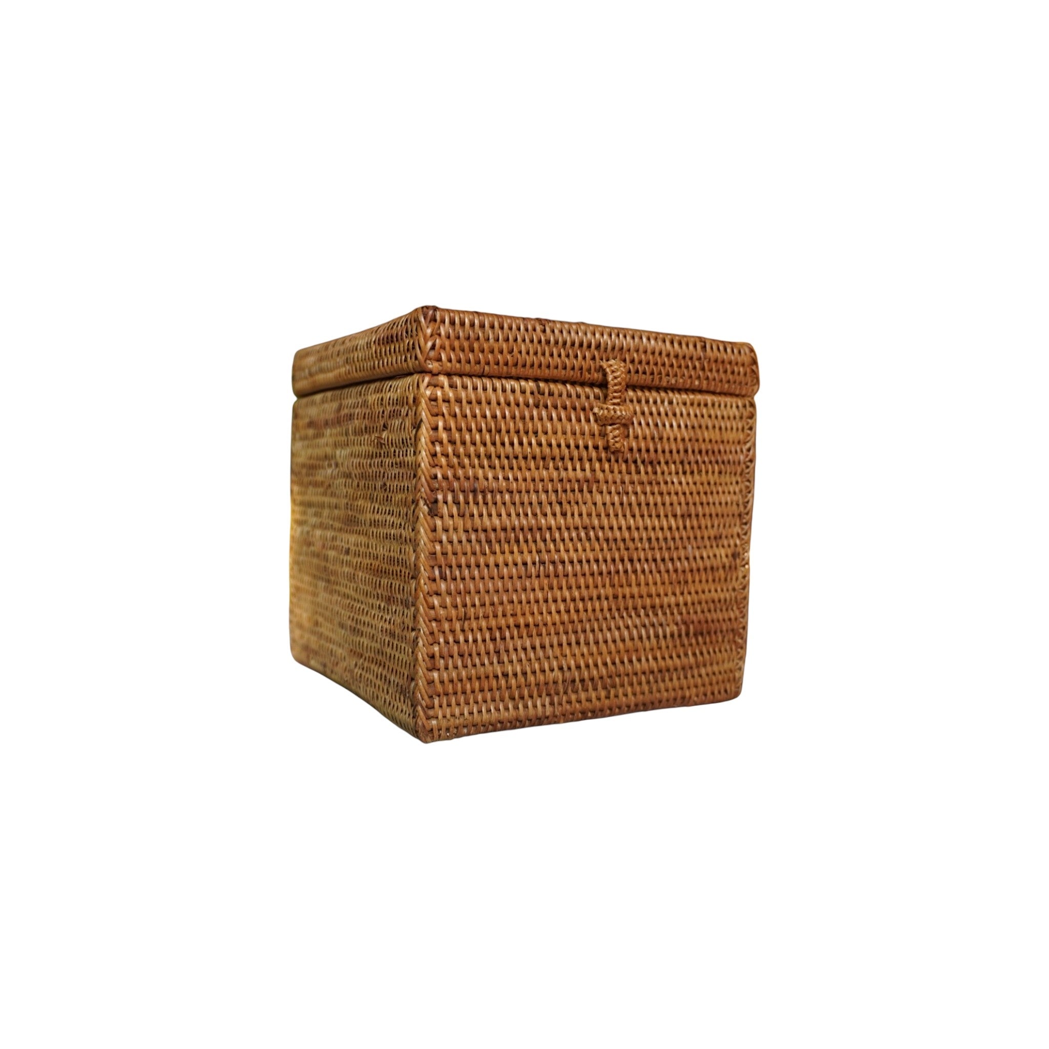 Square Rattan Tissue Box Cover