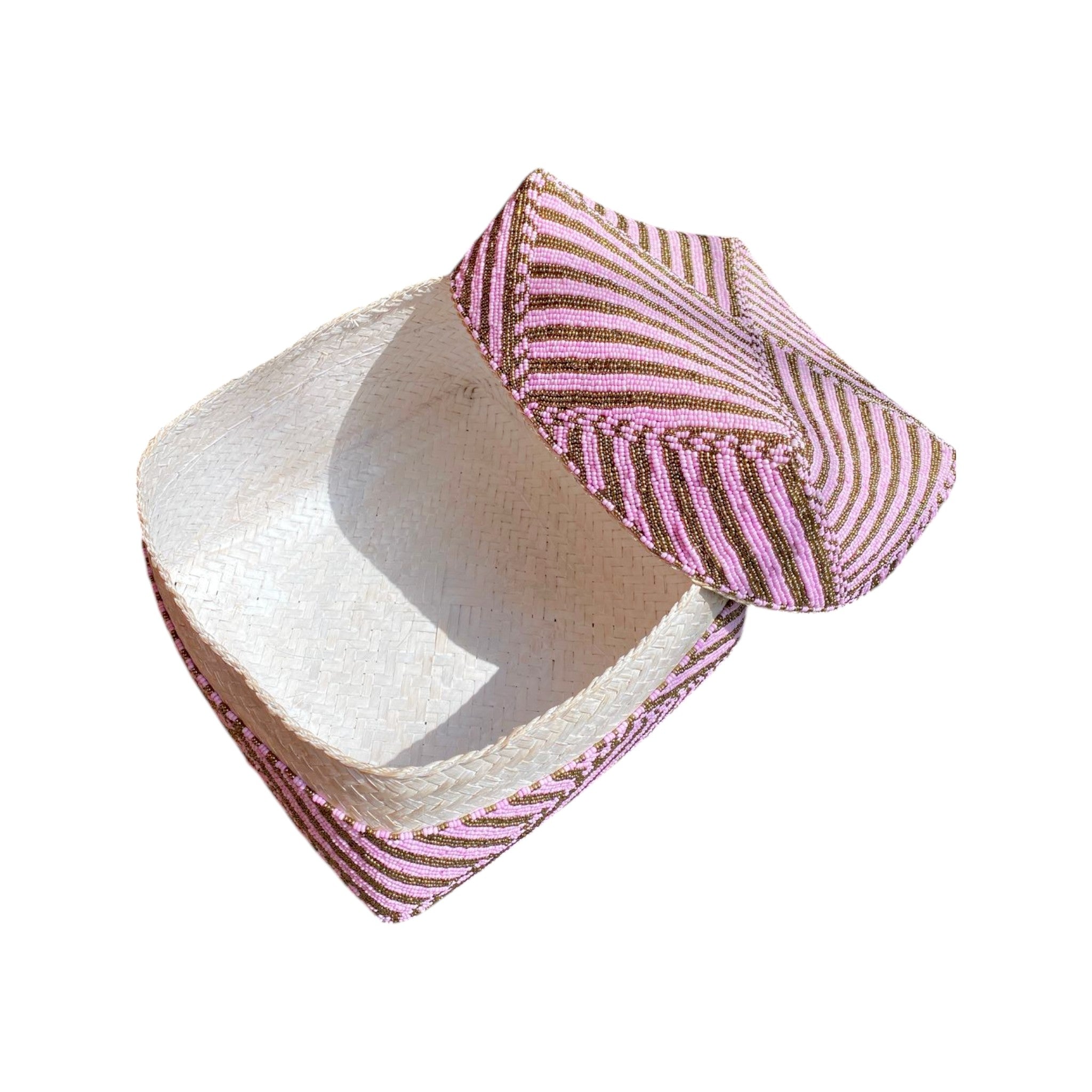 Decorative Storage Basket with Lid