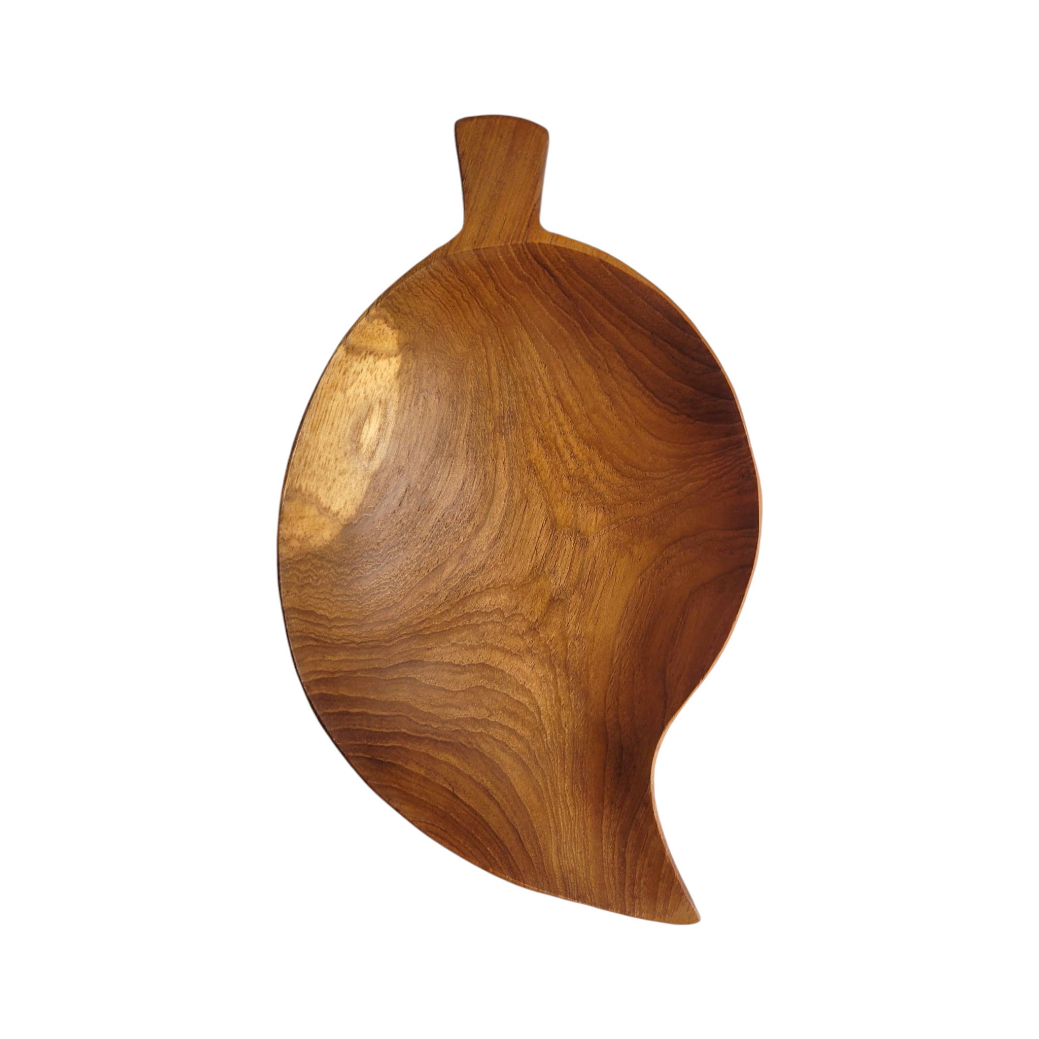 Leaf Shaped Teak Wood Bowl