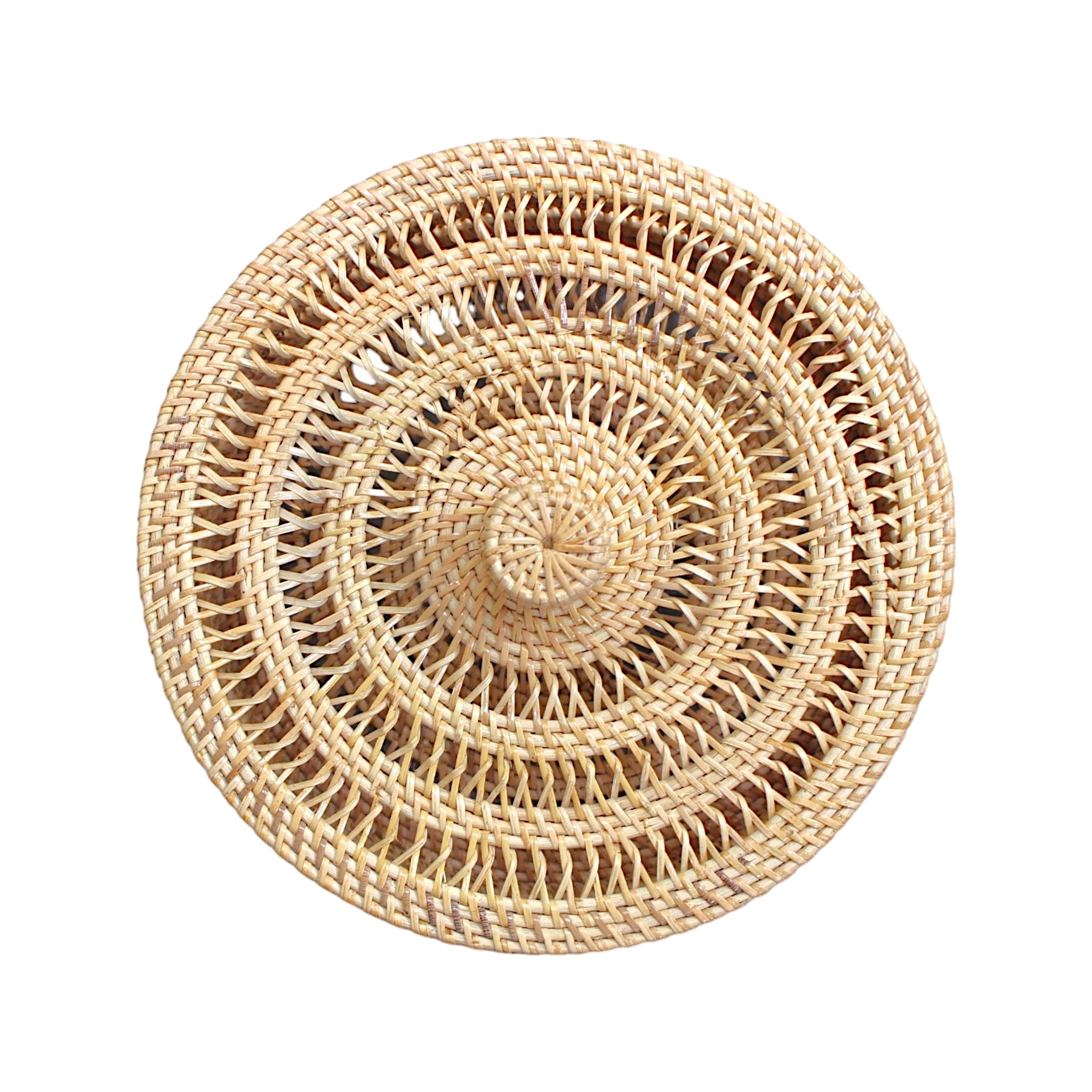 Rattan Food cover with Tray