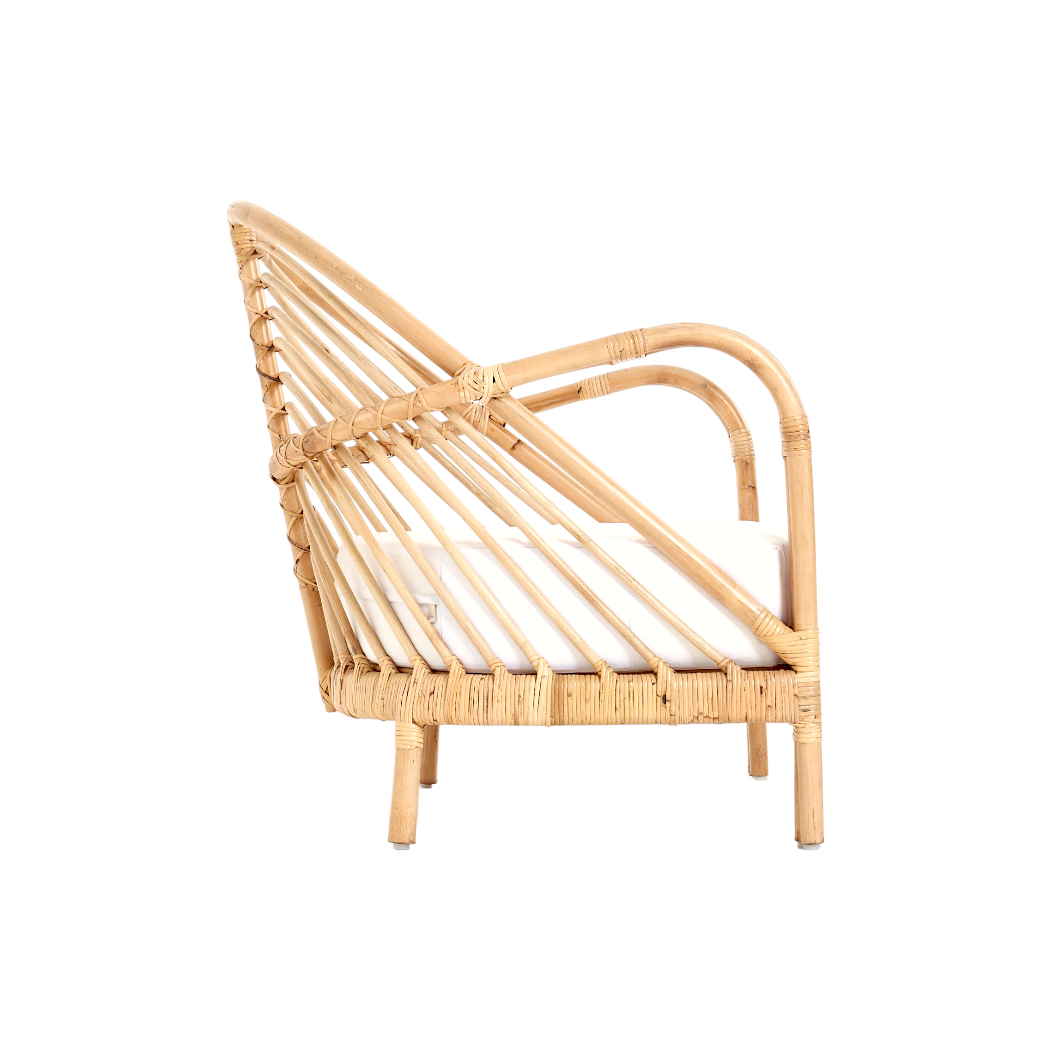 Monaco Rattan Lounge Accent Chair