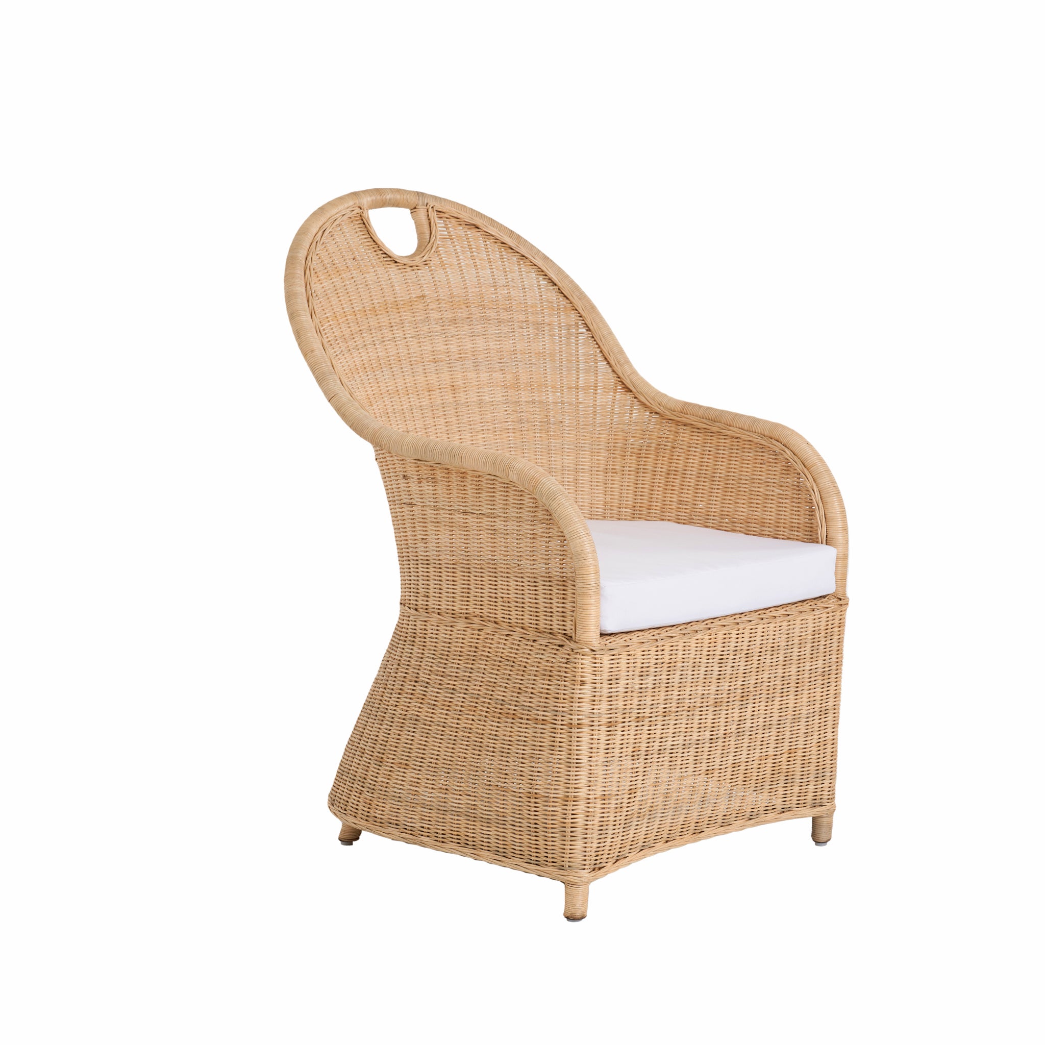 Cannes Beach Rattan Dining Chair
