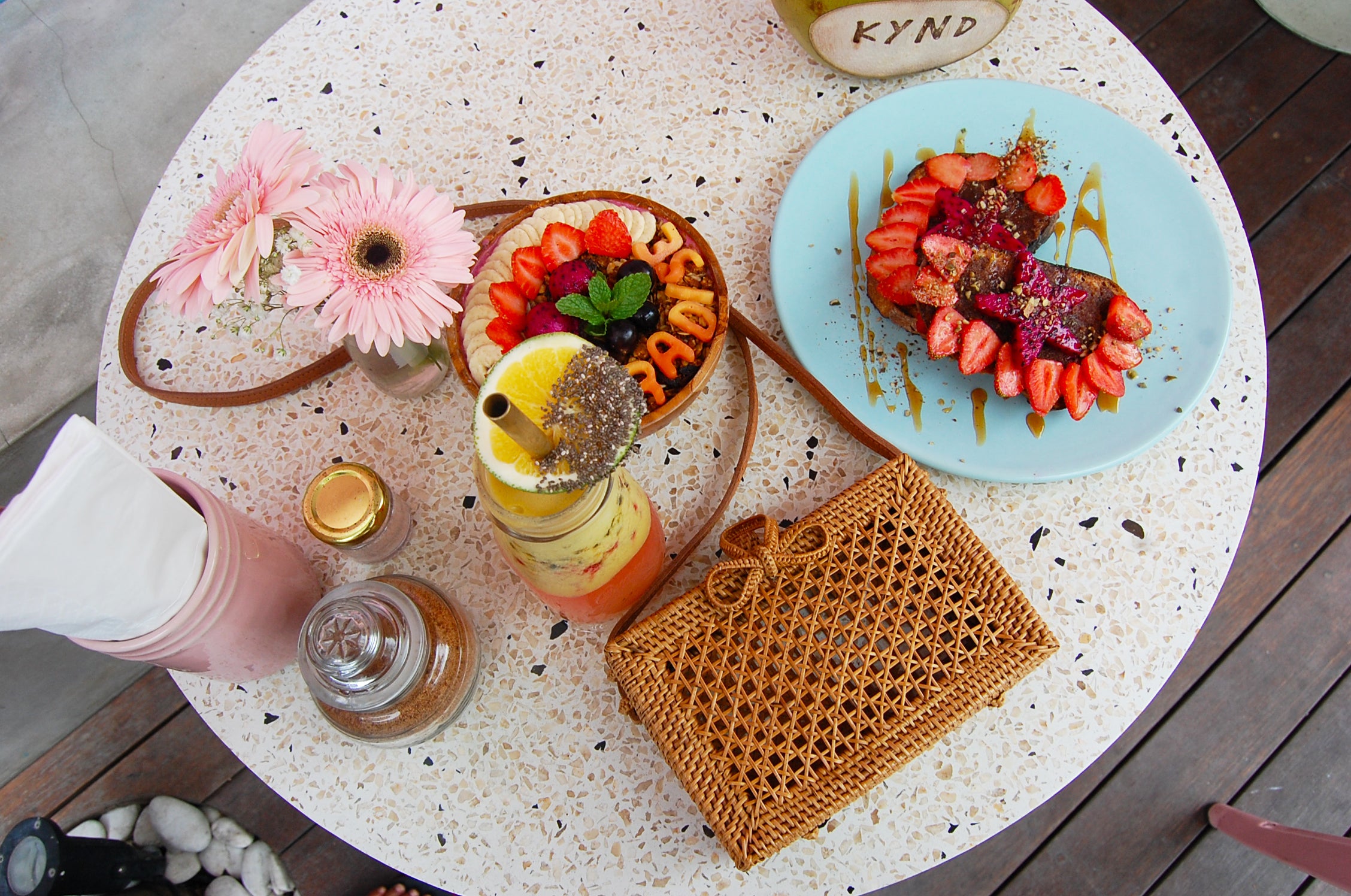Safari Mesh Rattan Basket