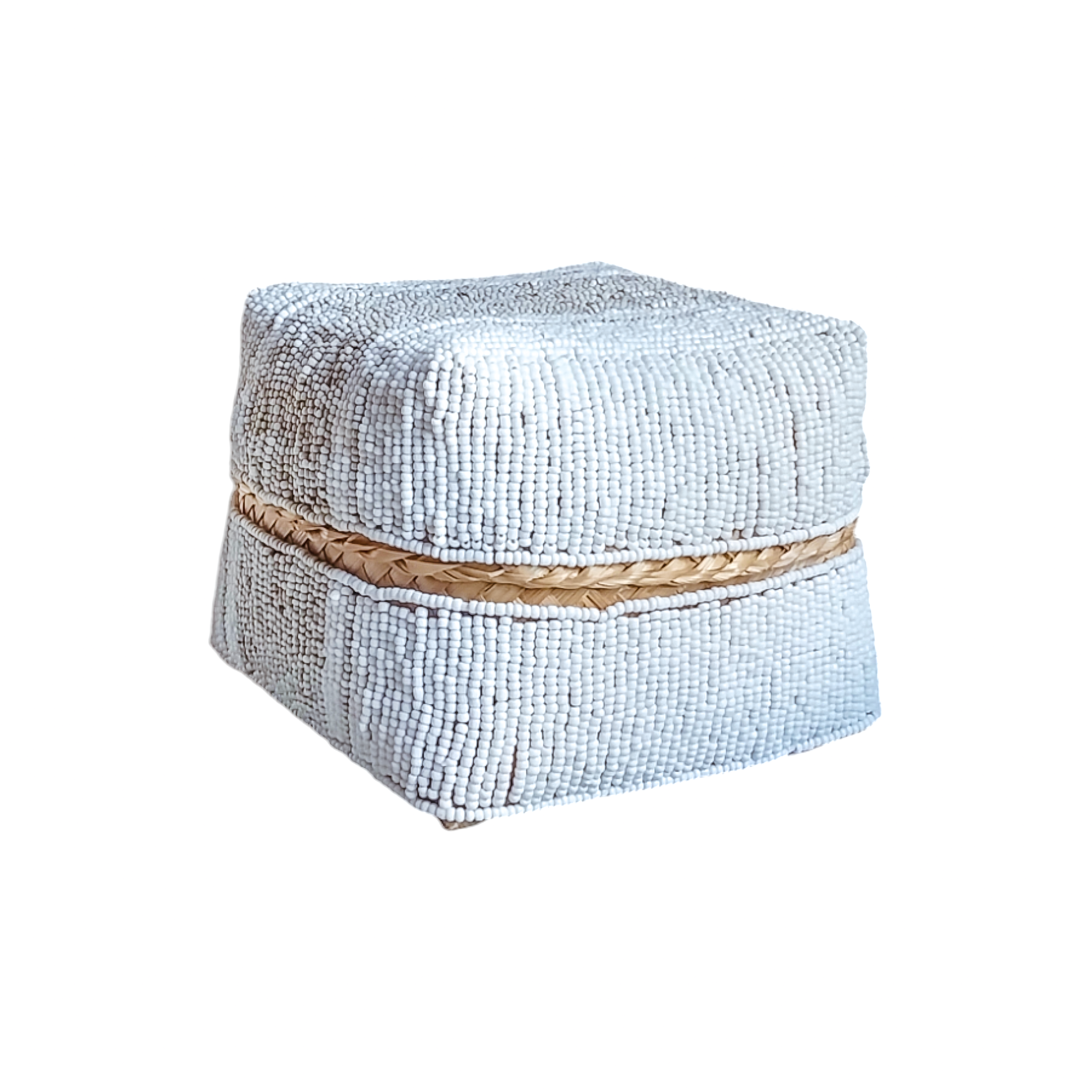 decorative beaded bali box medium
