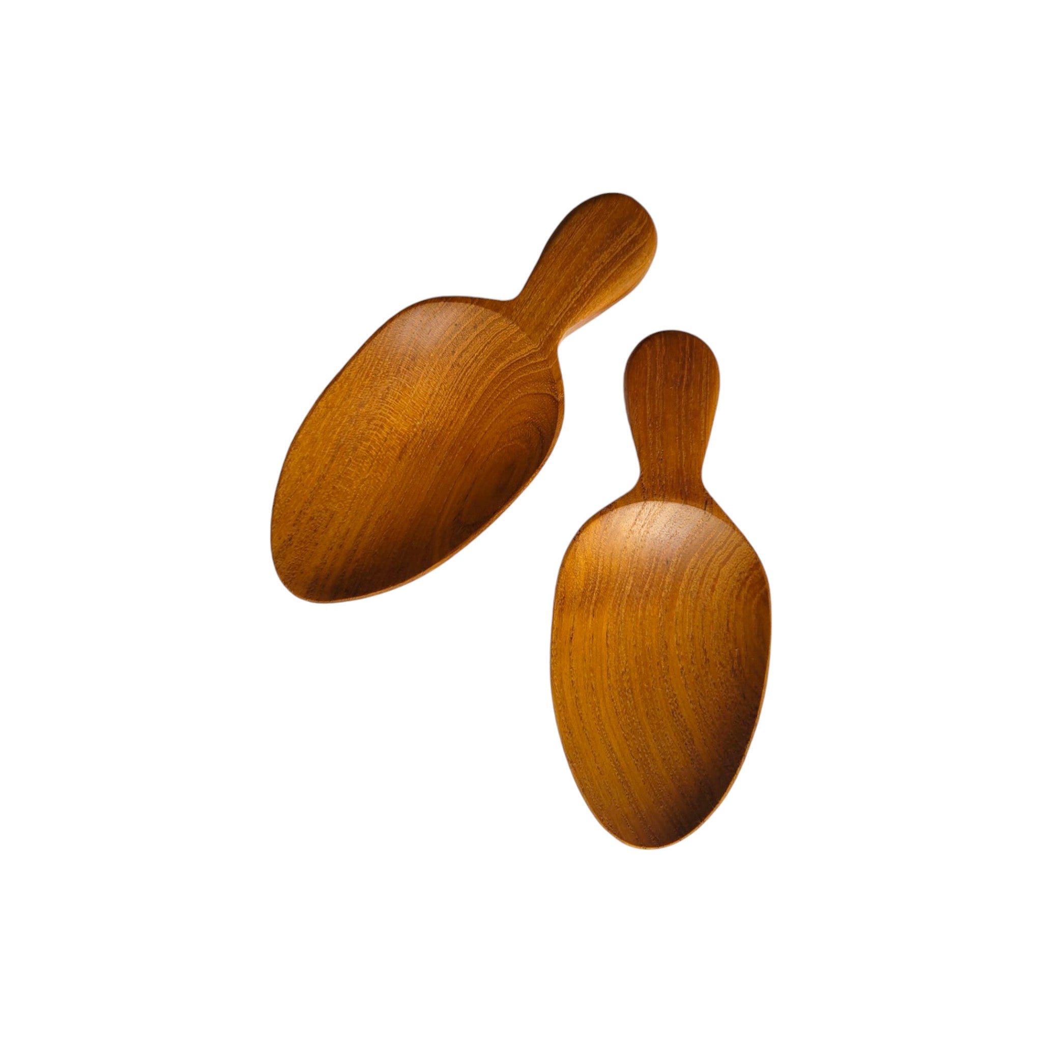 Hold Everything Wood Scoop-Set of 4