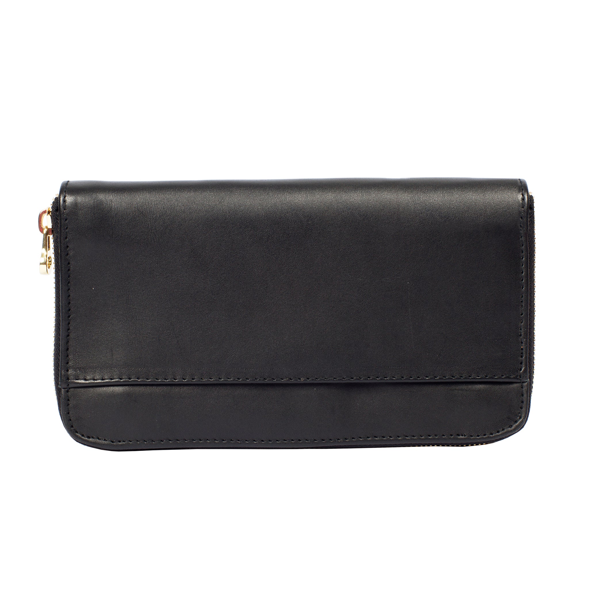 Black Wallet; Black Woman Wallet; Black Wallet for Women; Black Purse; Simple Black Wallet