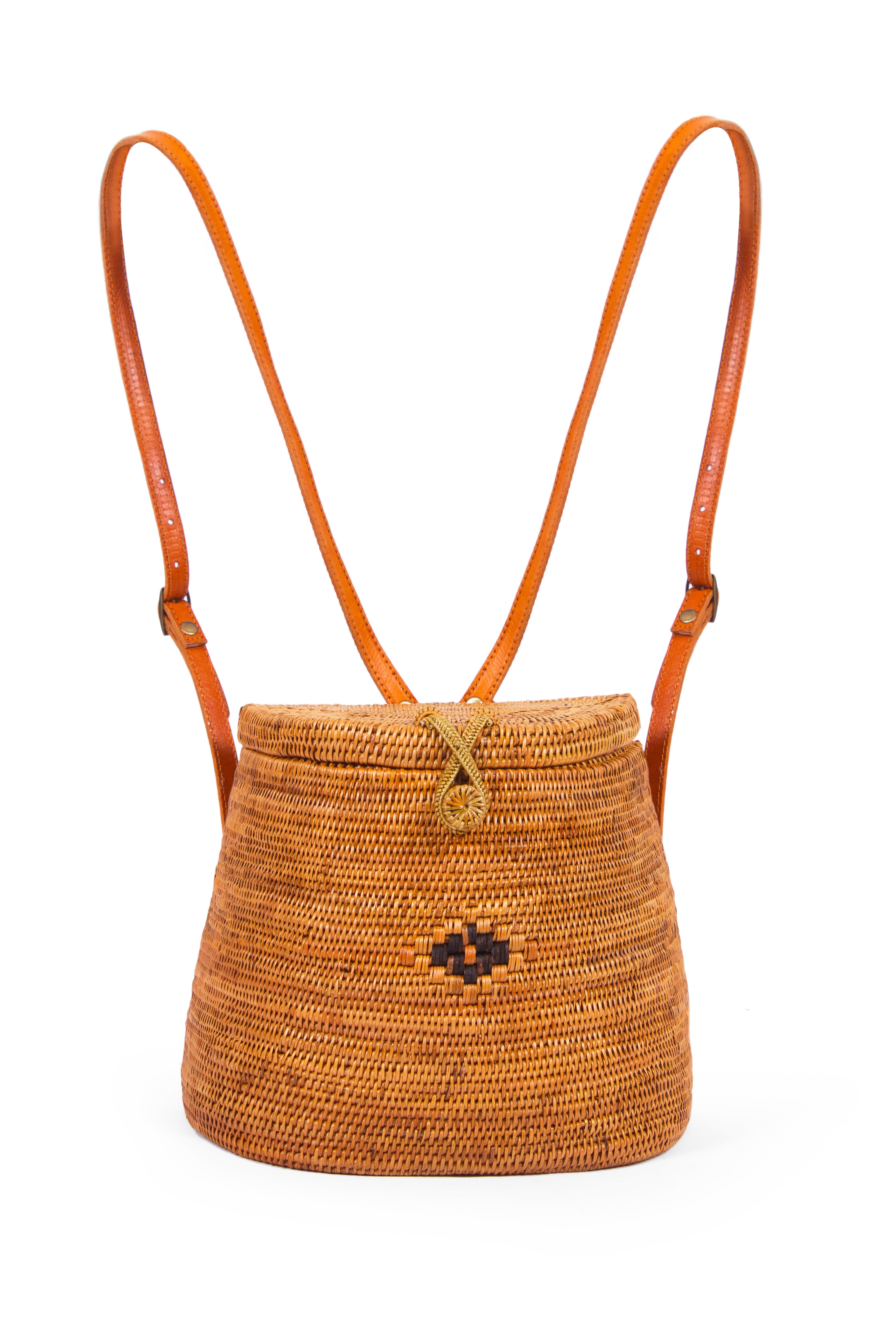 Rattan Bali Backpack small