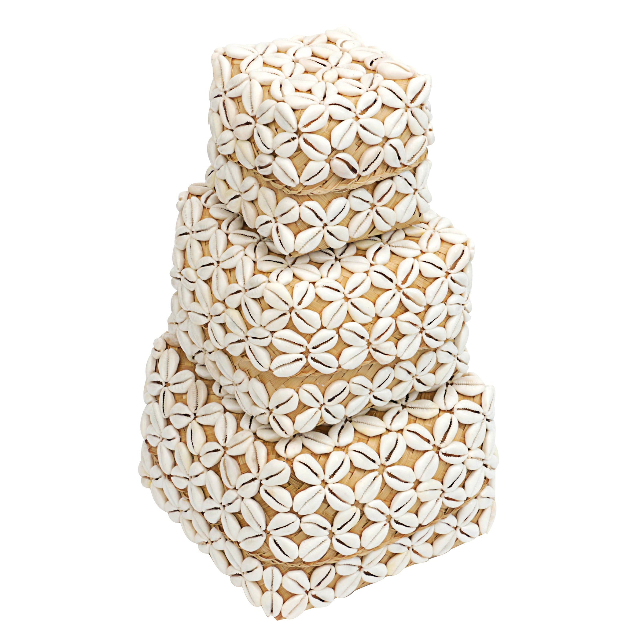 Bali Decorative cowrie shell box