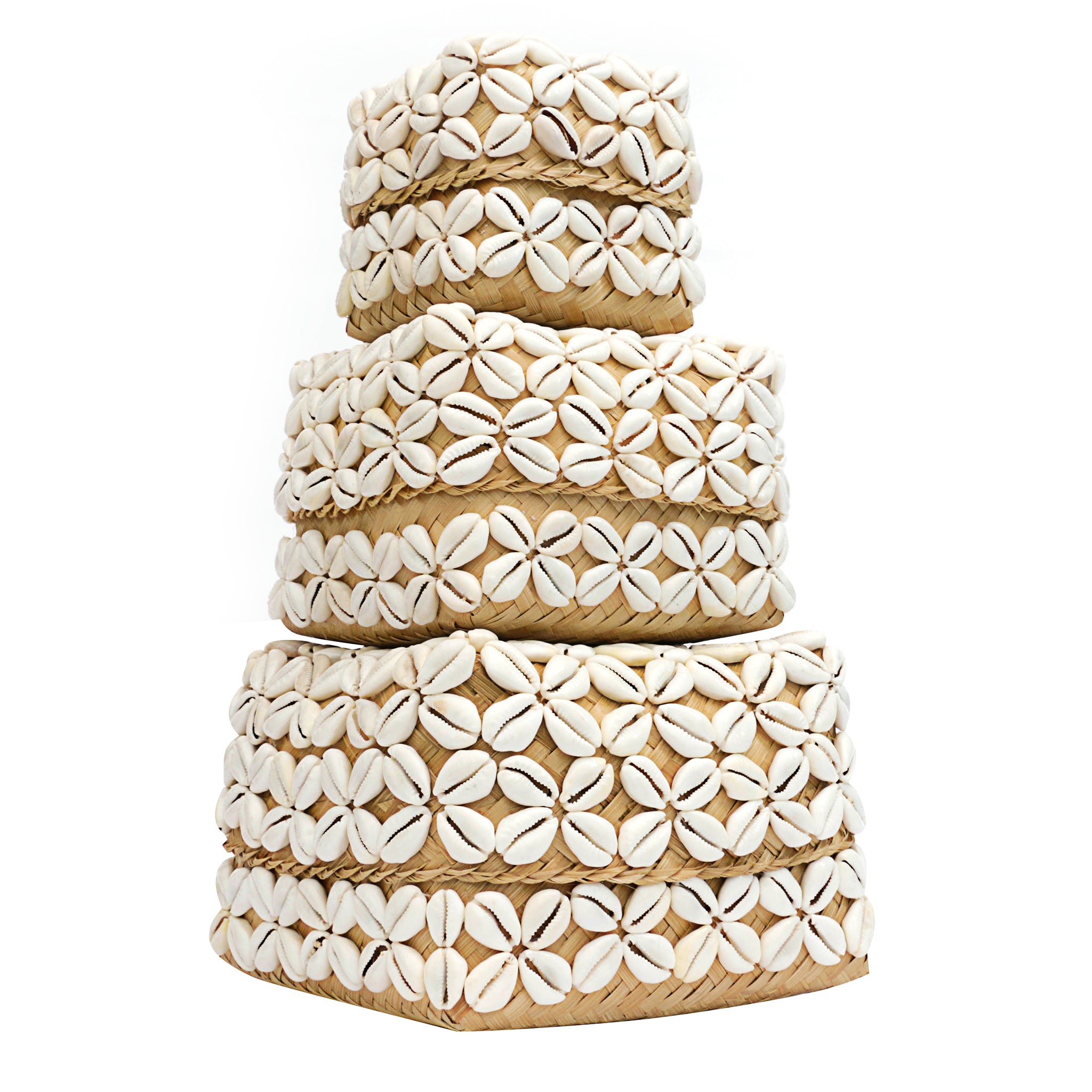 Bali Bamboo Decorative Box Set of 3