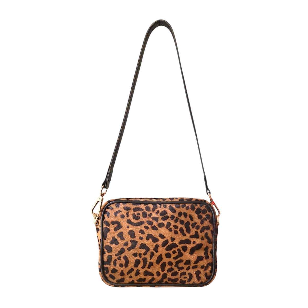 Exclusive Soho Leopard Shoulder Camera Bag