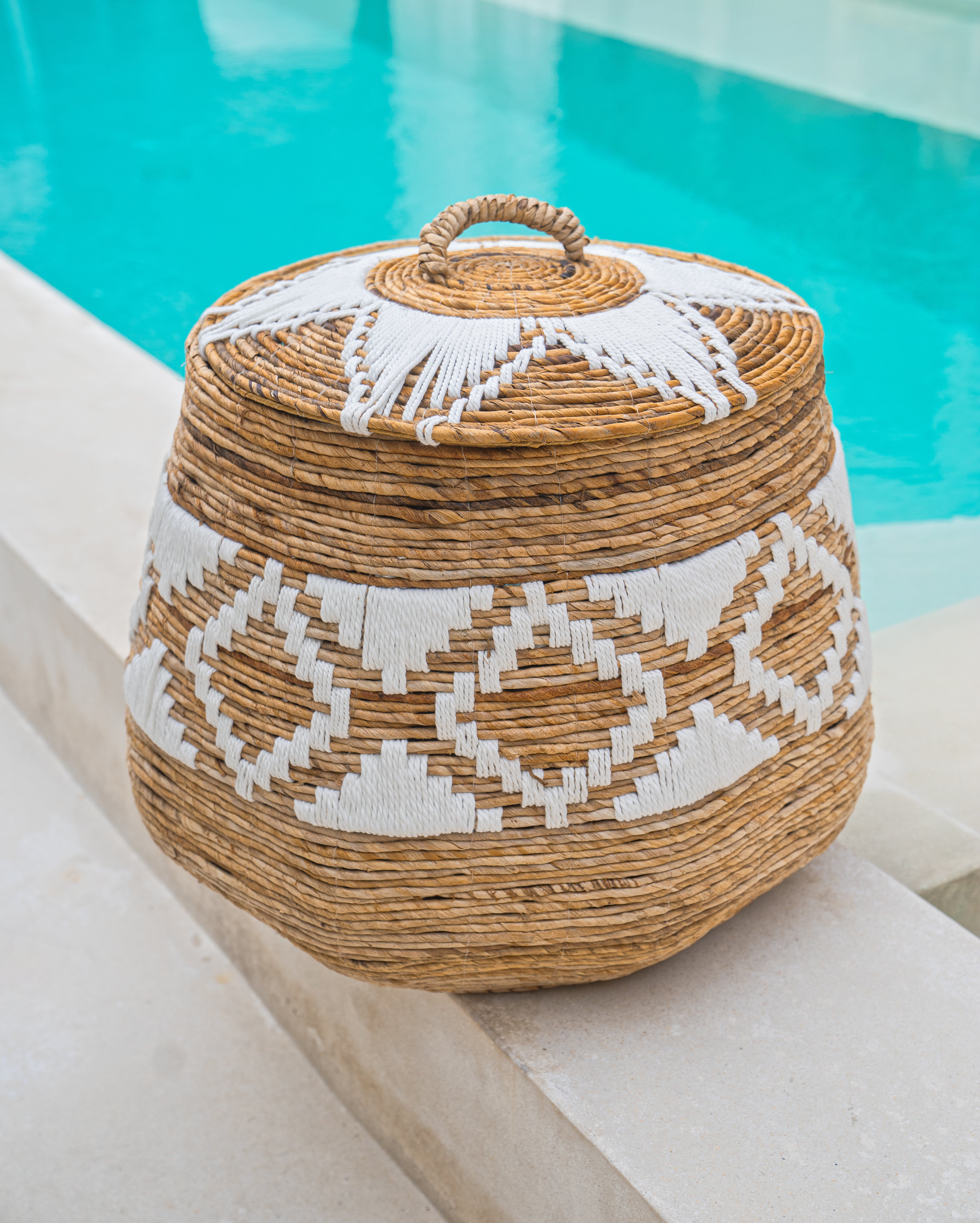 Banana Leaf Round Baskets