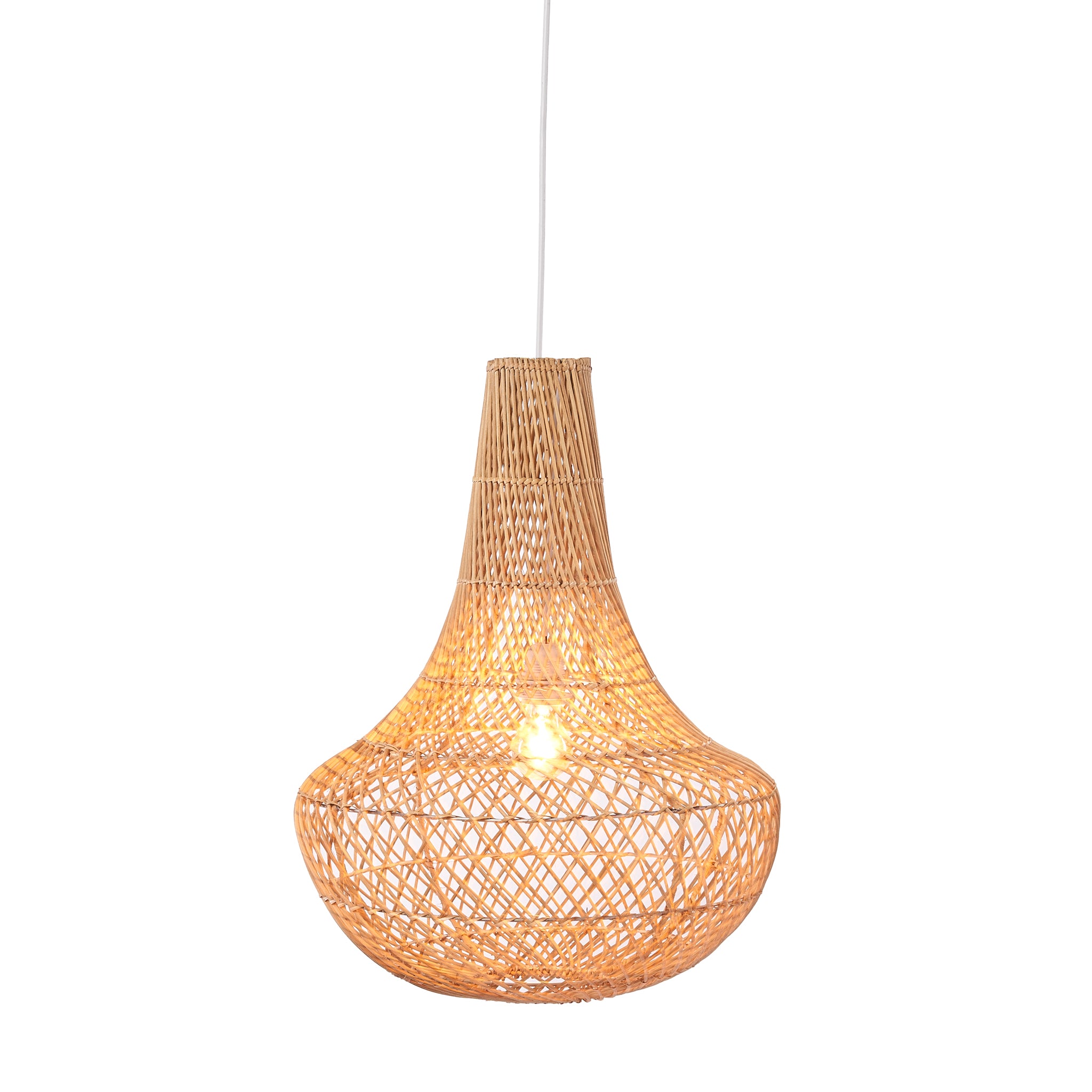 Ibiza Rattan Pendant Ceiling Light