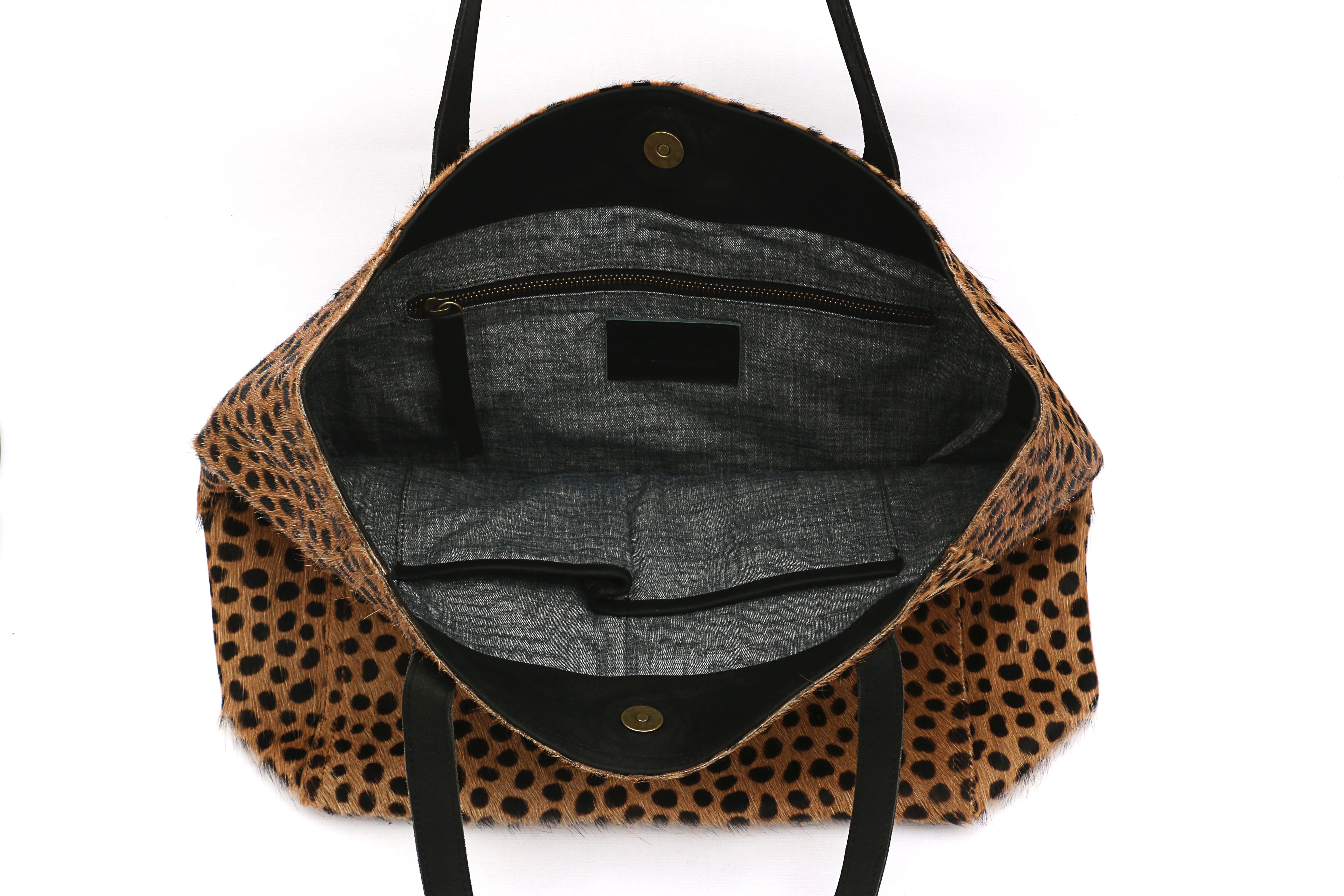 The Leopard Tote