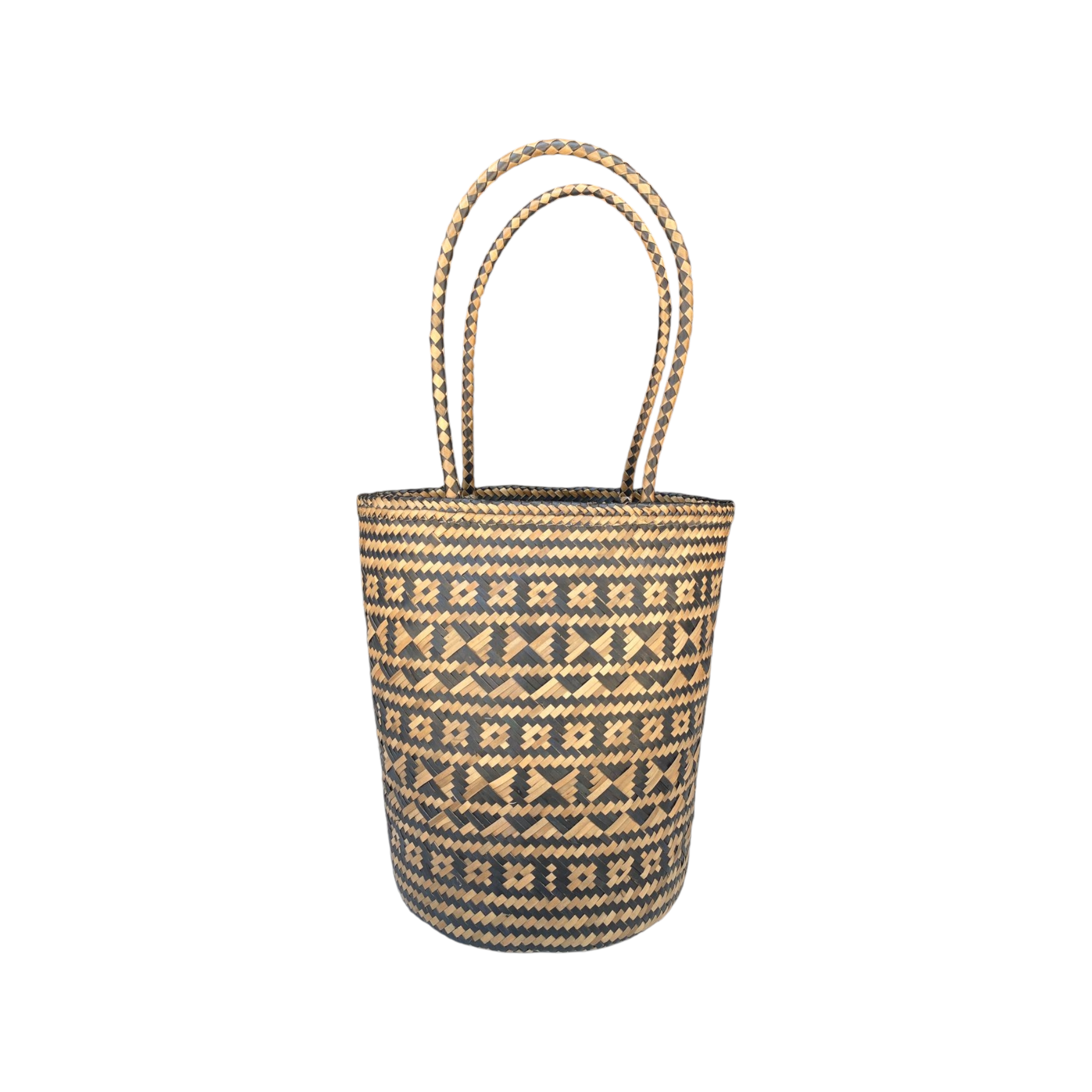 Palm Leaf Shopper Market Tote