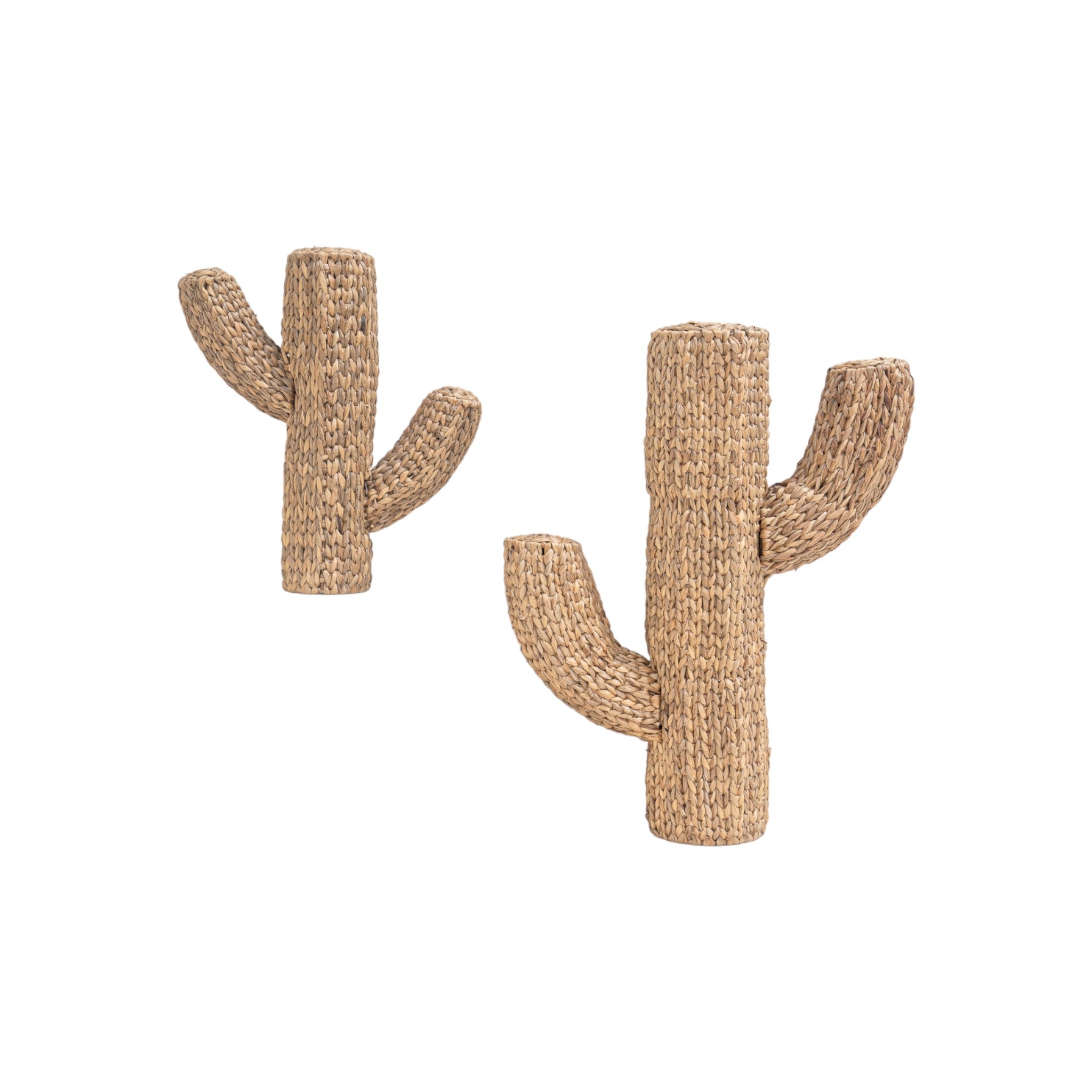 Raffia Decorative Cactus-Set of 2