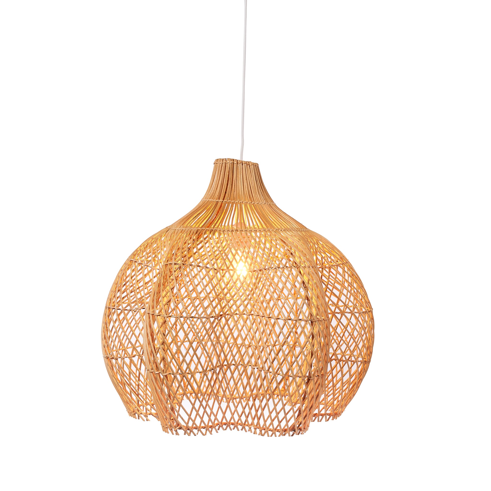 Rattan Pendant Ceiling Lamp Fixture