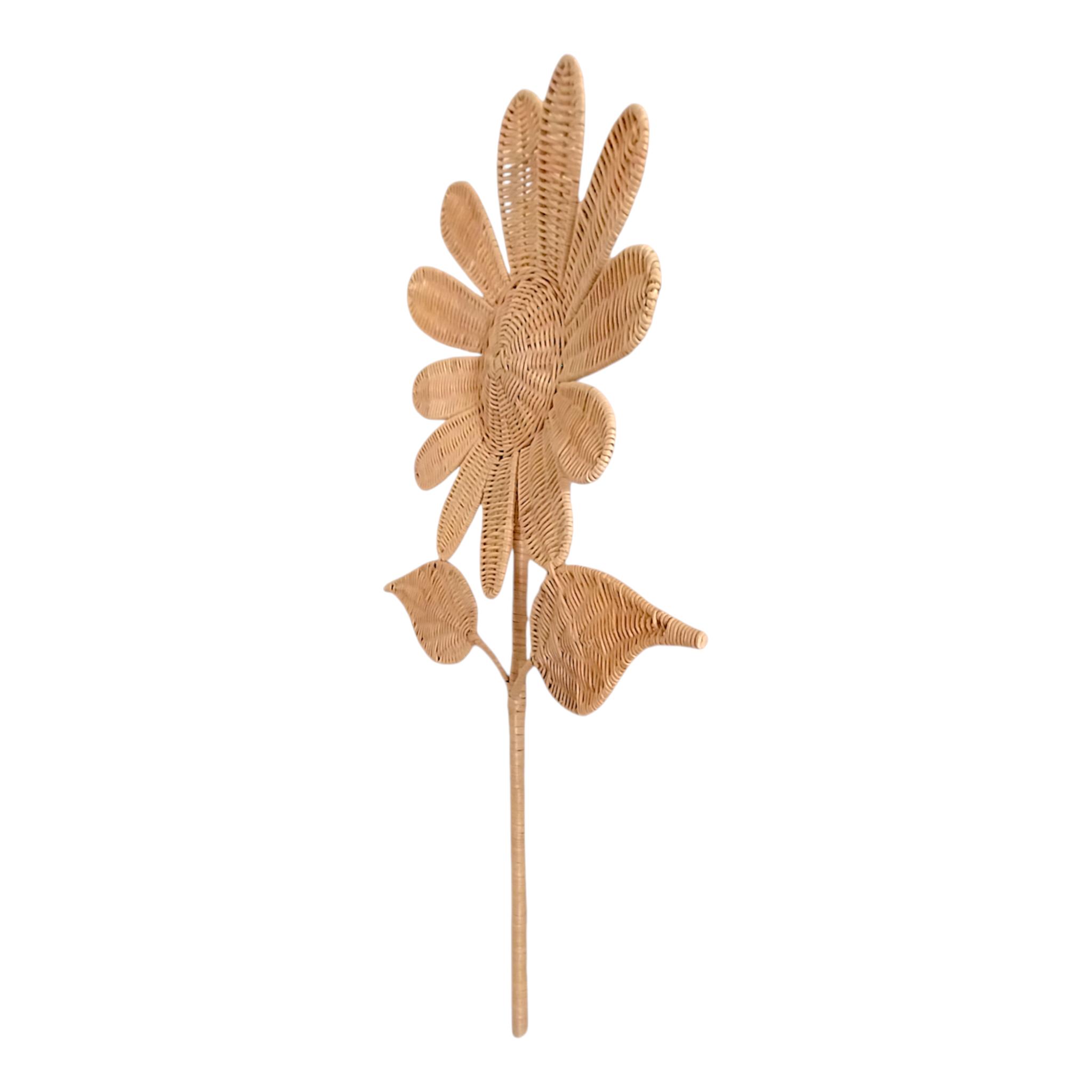 Rattan Flower Wall Decoration