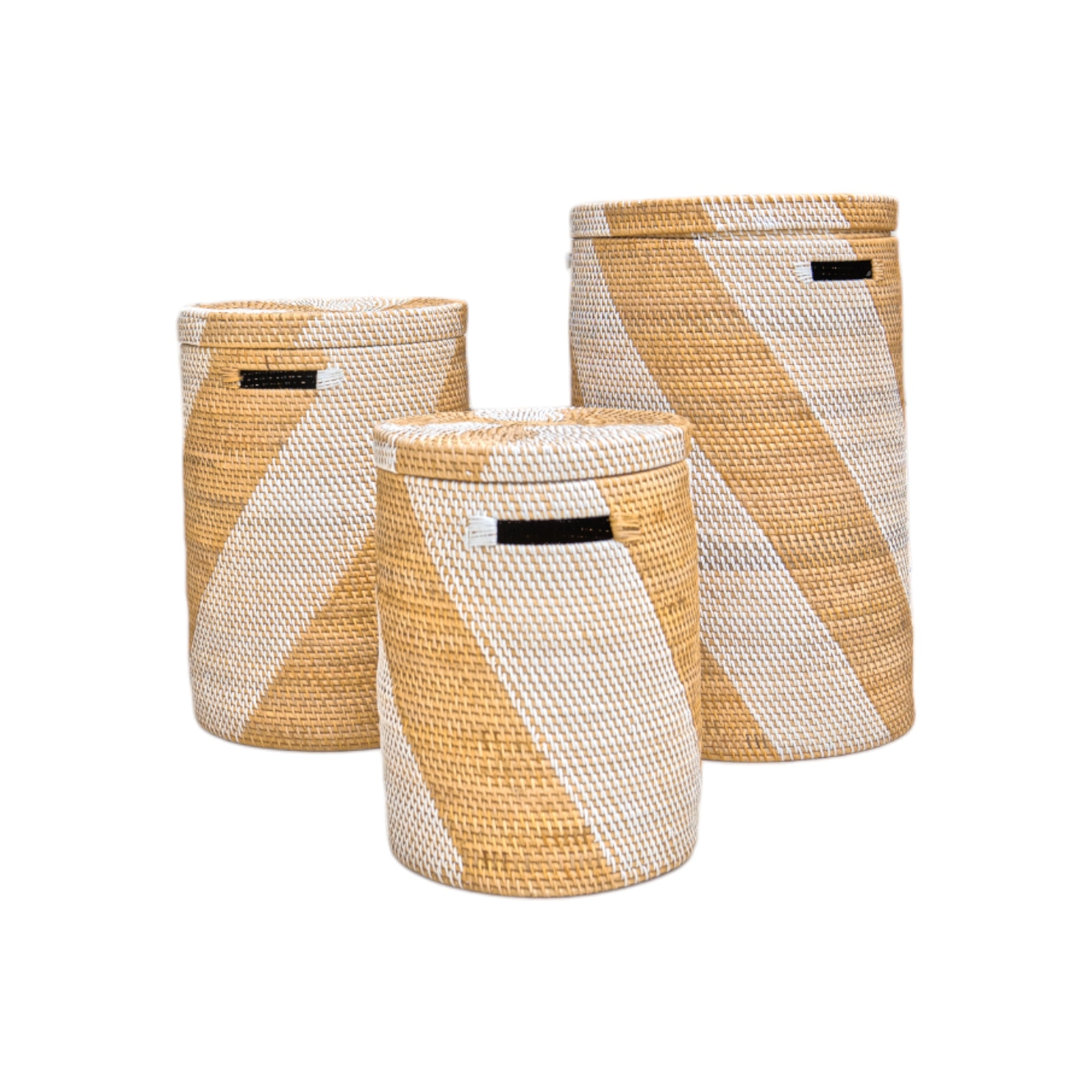 Rattan Laundry Hamper with lid
