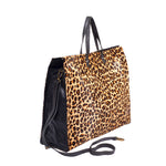 Cheetah Print Tote; Luxury Animal Print Tote Bag; Leopard Animal Print Handbags; Fairtrade Handbags; Bali Leather Manufacturer; Wholesale Leather Bags Bali; Leather Manufacturer Indonesia