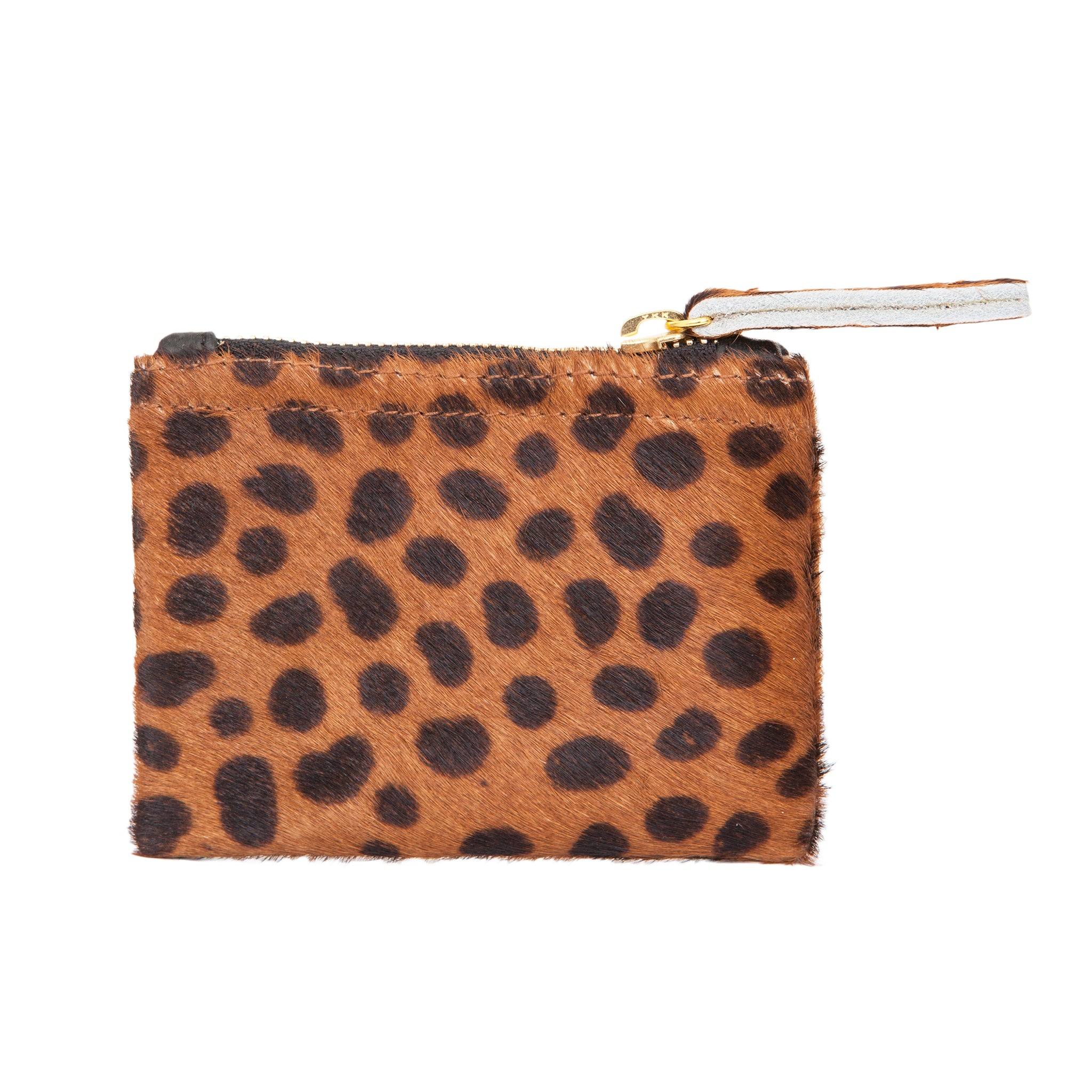 Leopard Card Holder Wallet