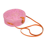Circle Straw Basket bag; beach bag; resort 2018, cruise bag 2018; women's summer bag; Summer 2018 bag trend; circular ata bag; bali circle bag; straw circle bag; round straw bag