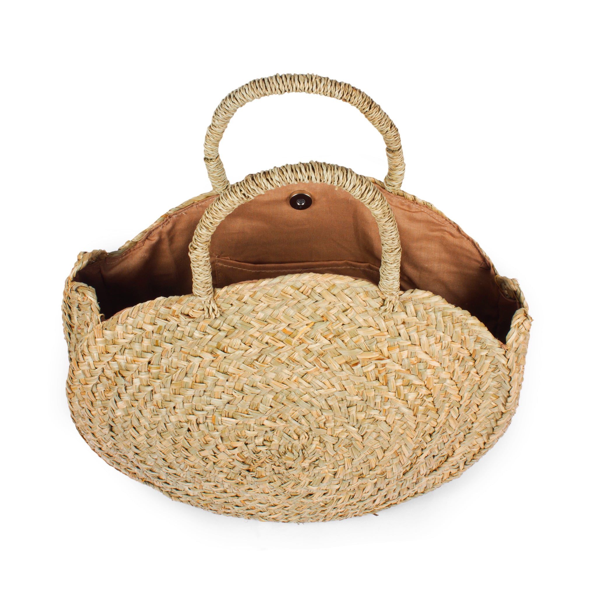 Large Circle basket bag – The Artisan & Company