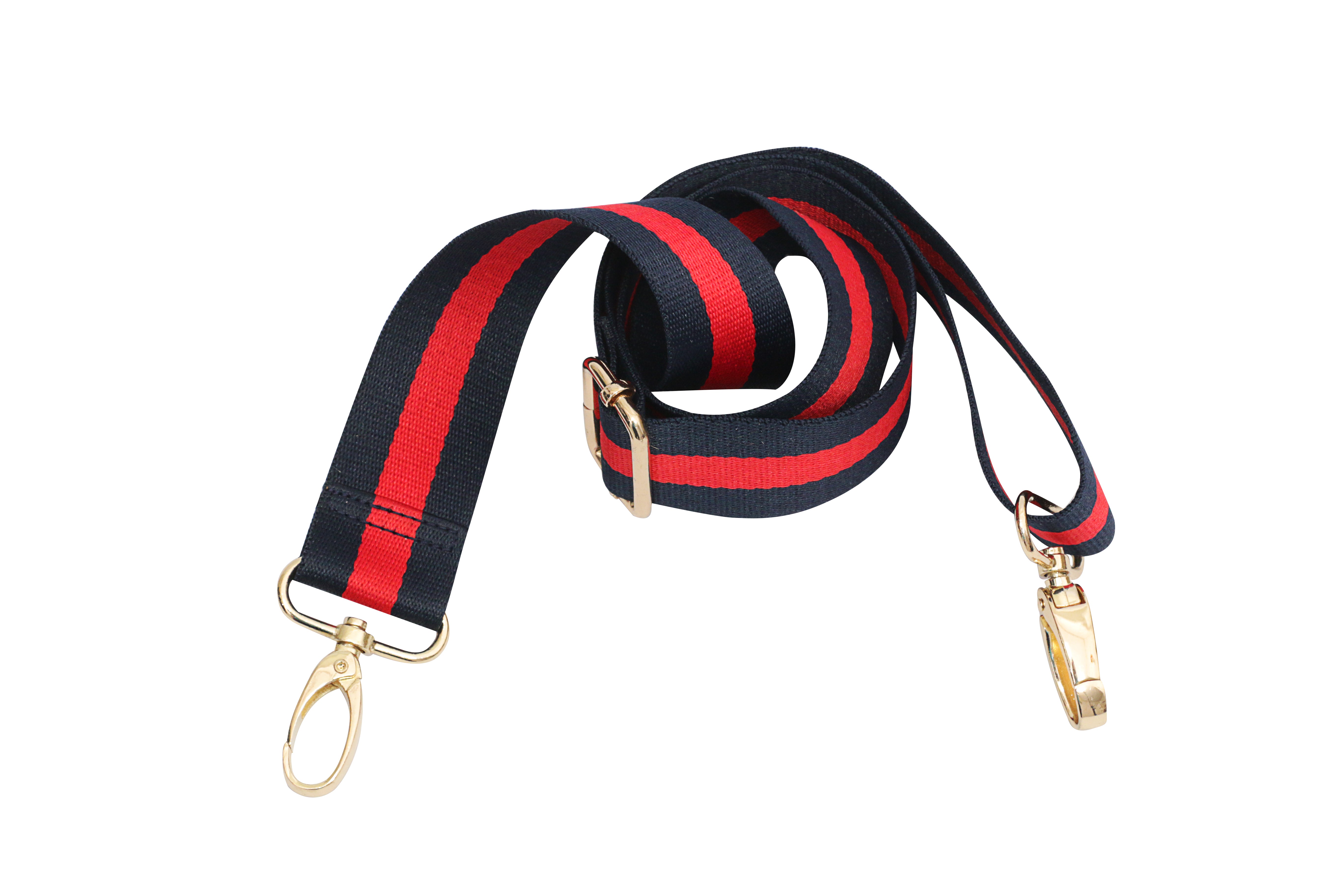 Navy and Red Crossbody Strap