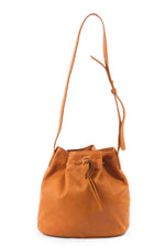 Lacy Bag-Large Leather Bucket Bag