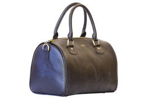 duffle leather bag; travel leather monogram bag, duffle travel bag, weekender bag, cow leather duffle bag