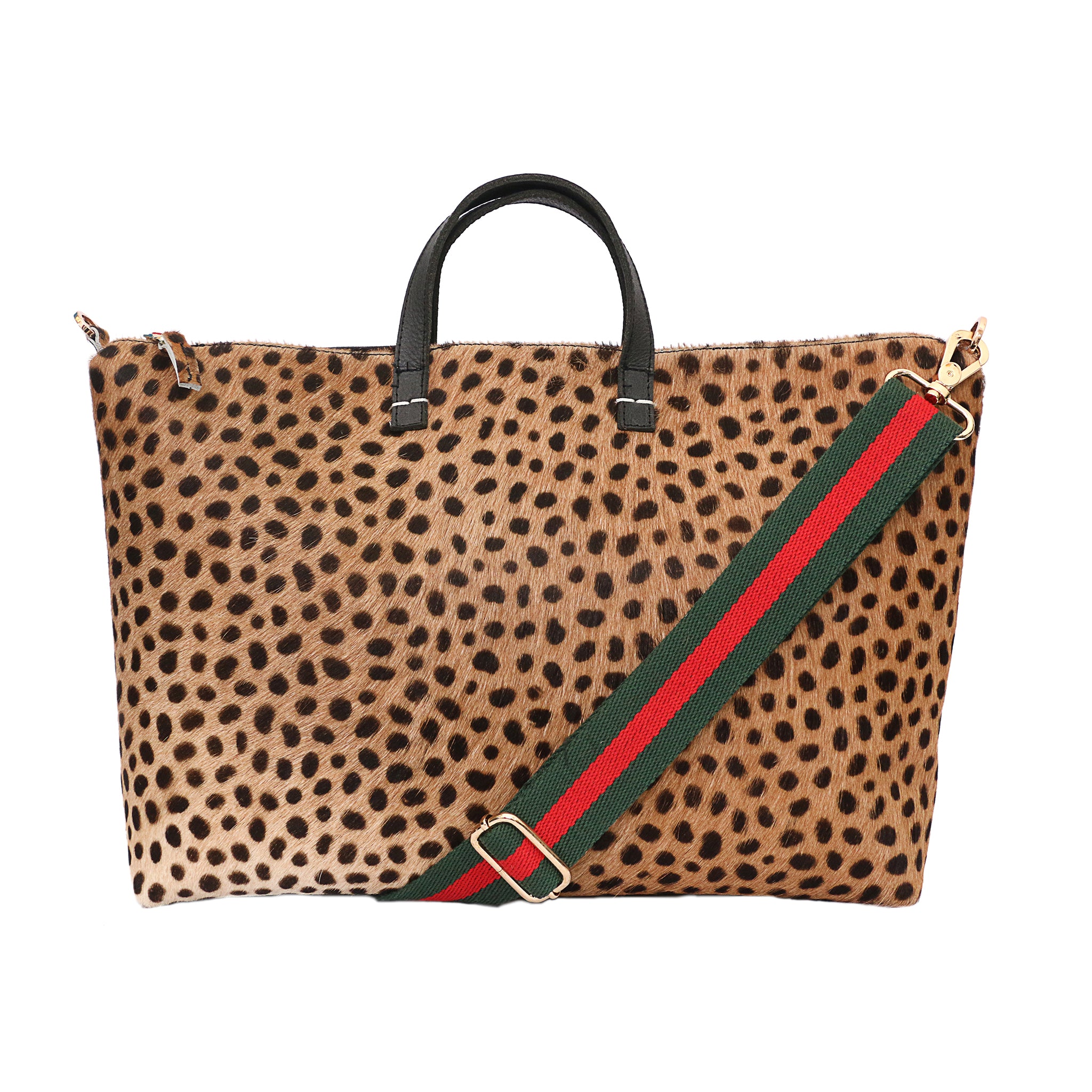 Leopard Weekender Crossbody Handbag