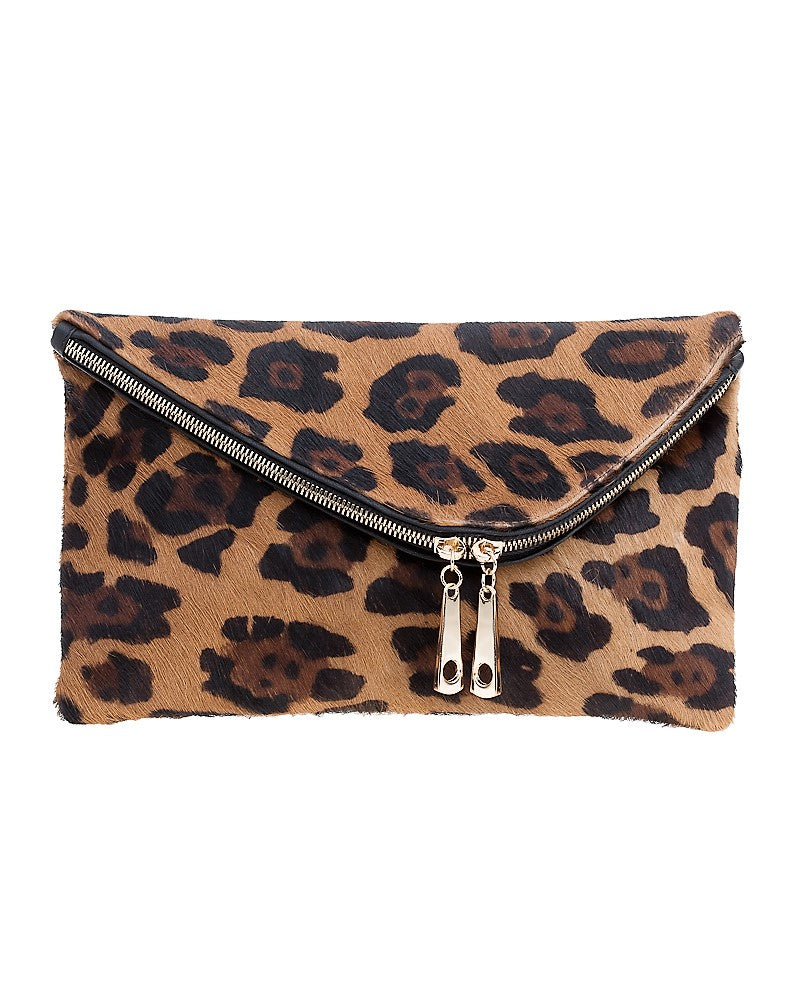 jaguar genuine leather women's leather clutch; asymmteric clutch; women's handbags; clutch bags; animal print leather handbags; trending leather bags 2019