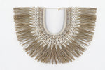 Wall Hanging Seagrass Shell Tribal Necklace