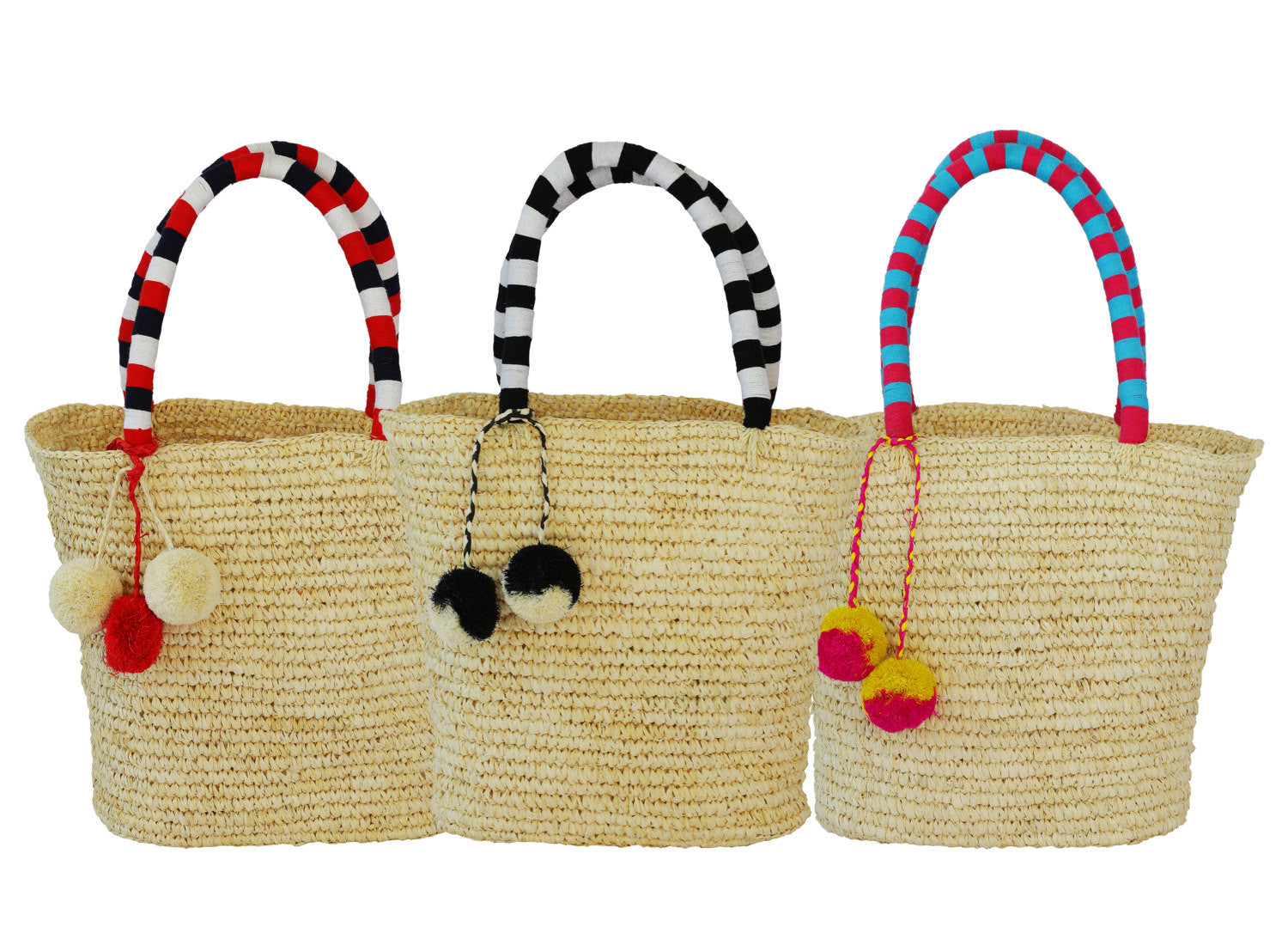 Beach Straw Tote; Beach Bag; Vacation Tote; Straw Bag; Kayu beach bag