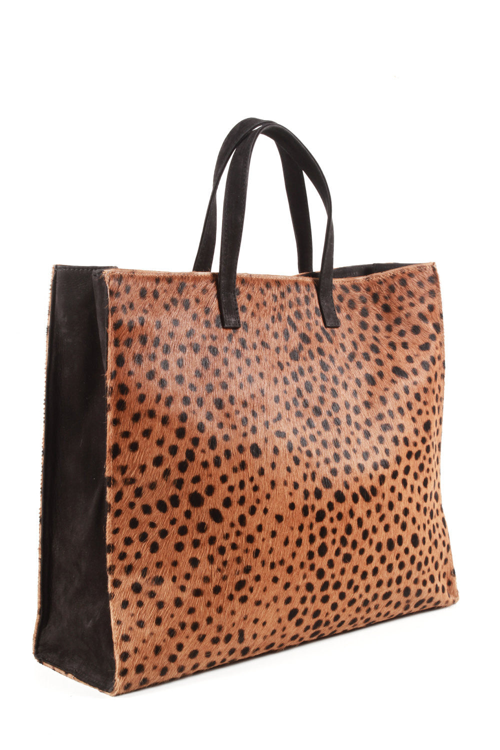 Clare V, Bags, Clare V Leopard Print Suede Tote